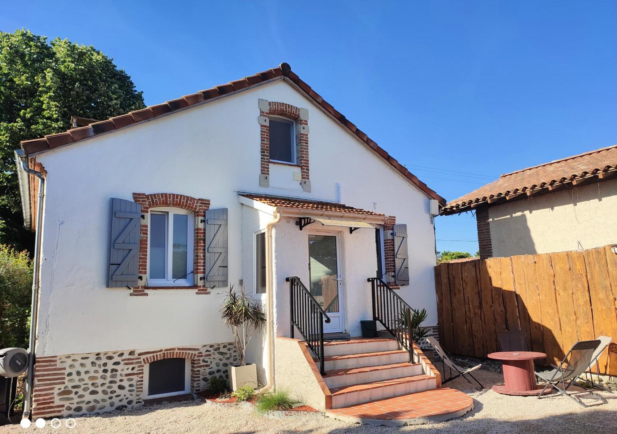 Villa Garona Avec Billard Proche Pyrenees Cazeres Exterior foto